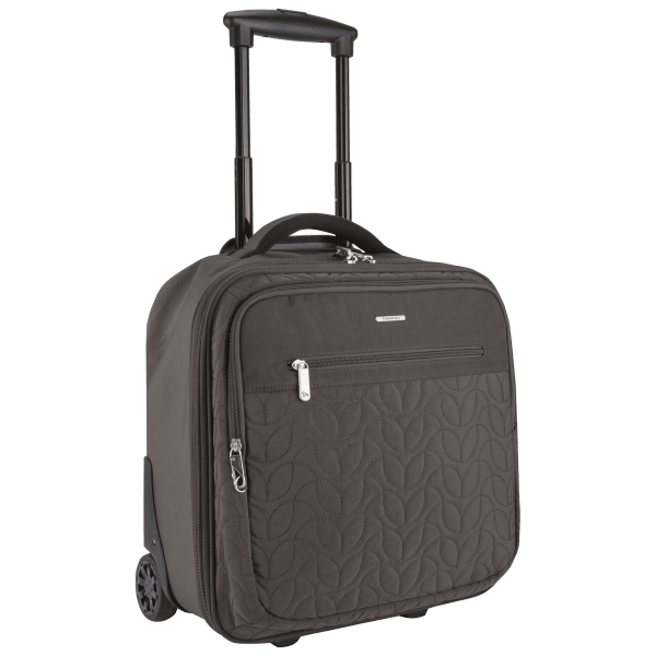MorningSave Travelon AntiTheft Quilted CarryOn Bag with Wheels