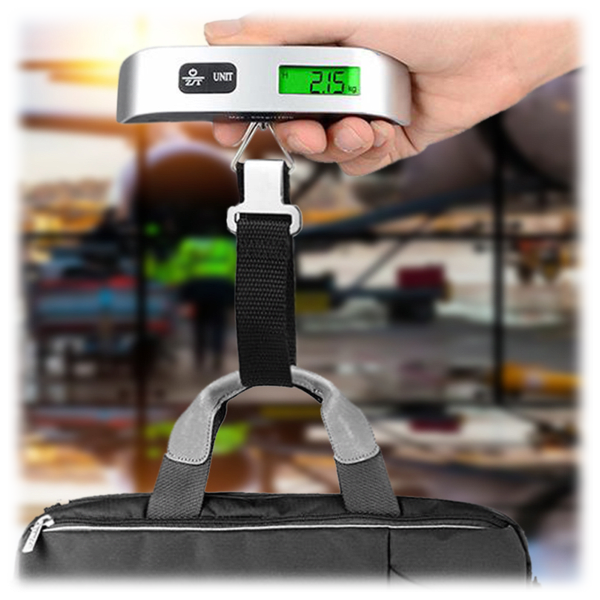 SideDeal: Portable Digital Luggage Weighing Scale w/ Strap (1 or 2