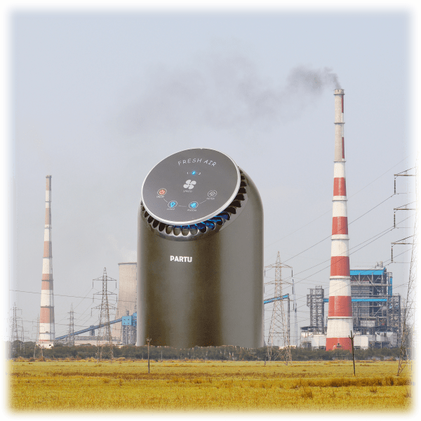 Meh Partu BS08 True HEPA Air Purifier with Night Light