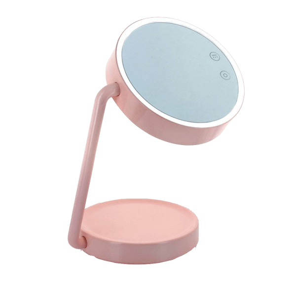 MorningSave Portable Combination LED Vanity Mirror & Desk Lamp