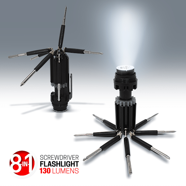 SideDeal: Aduro 8-in-1 Multi-Tool Screwdriver Flashlight