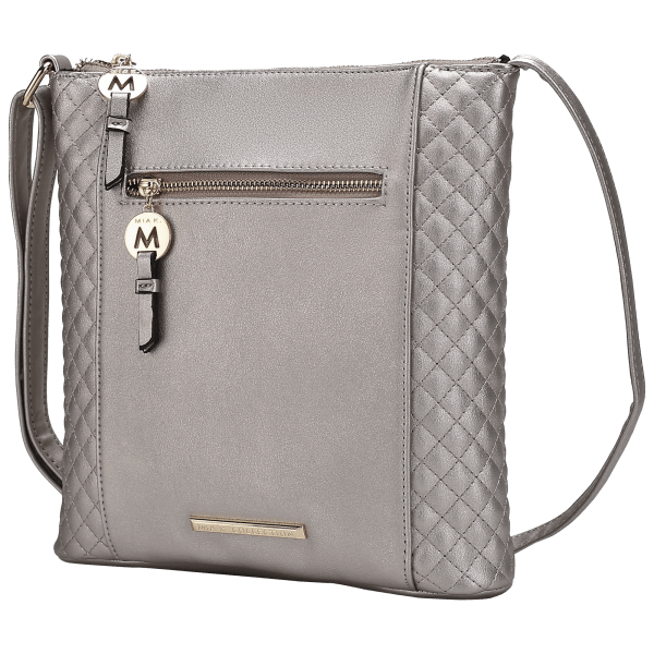 Morningsave Mkf Collection Miranda Vegan Leather Womens Crossbody Bag By Mia K 7616