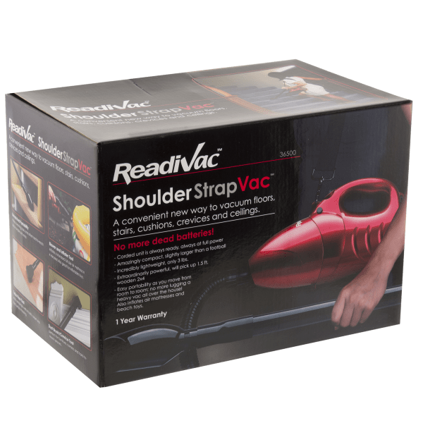 MorningSave Readivac Portable ShoulderStrap Vac