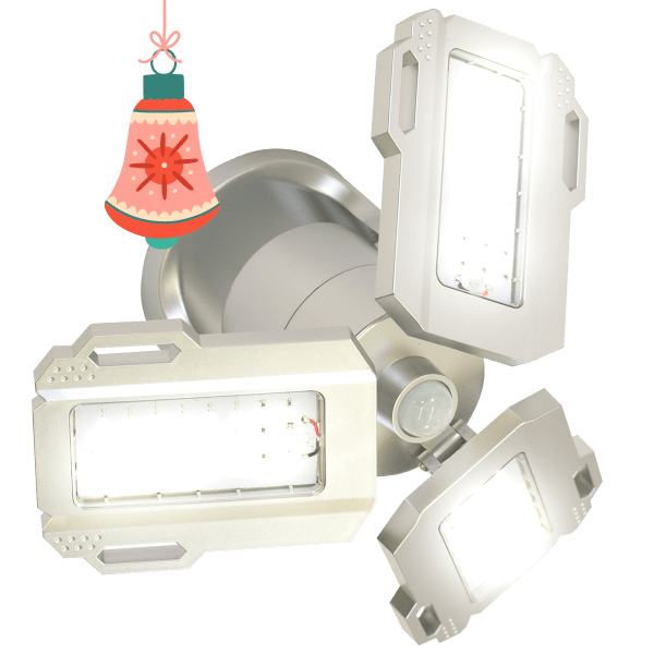 MorningSave Idea Works Cordless Foldable Motion Sensing TriLight with