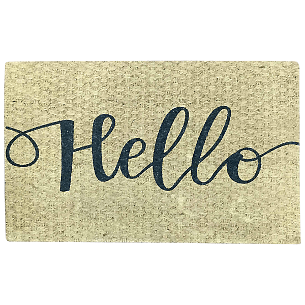 J&V Textiles Home Sweet Home Outdoor Rubber Doormat 18 x 30