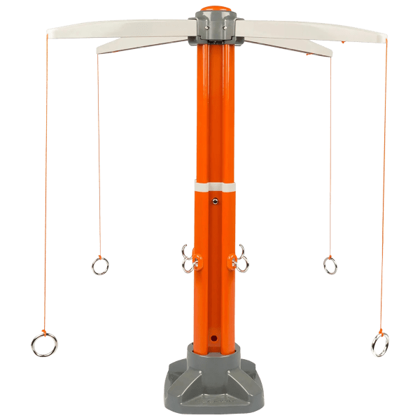 SideDeal Tiki Toss Tabletop Edition Hook and Ring Toss Game