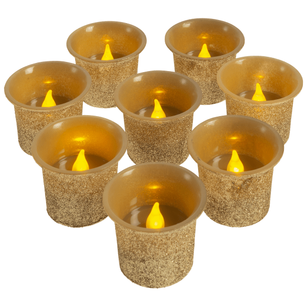 MorningSave 8Pack Darice LED Votive Candles