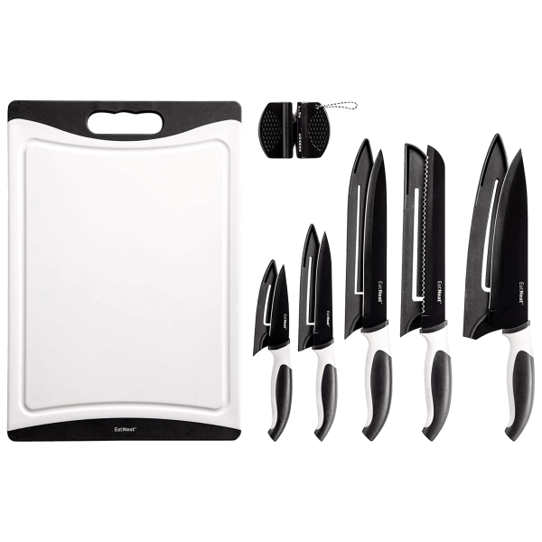 MorningSave: EatNeat Deluxe 18-Piece Nonstick Knife Set