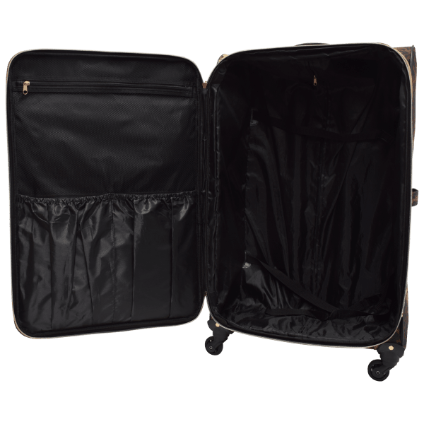 Adrienne Vittadini® Black & Bronze Park Avenue 4-Piece Luggage Set