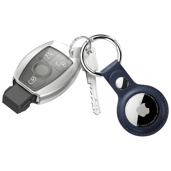 MorningSave 4Pack Ciana Air Tag Holder with Loop Key Ring