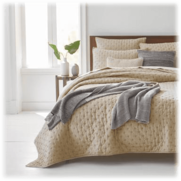 MorningSave Threaded Quilted Coverlet