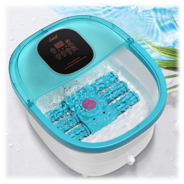 MorningSave Entil Foot Spa Bath Massager With 6 Motorized Rollers