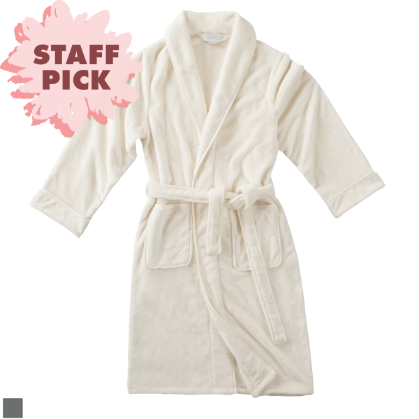 MorningSave Nestwell Plush Bath Robe