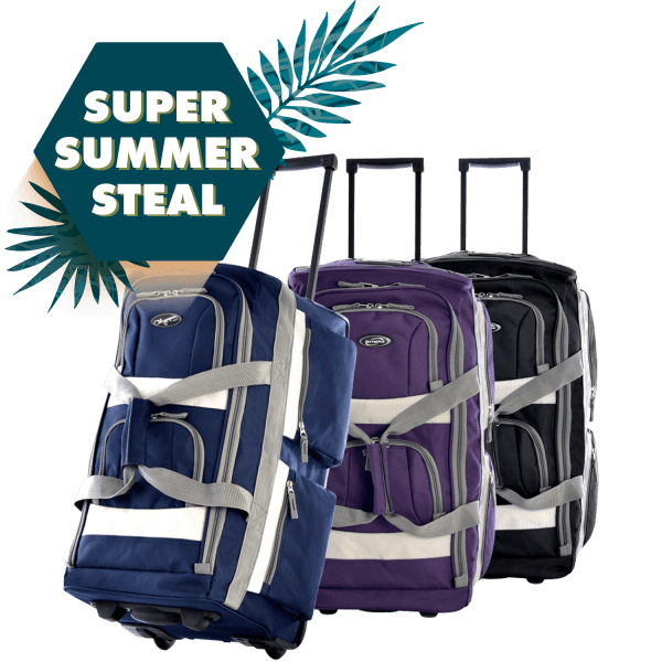 Expandable Olympia Wheeled Duffel Bag Carry-on Size Olympia U S A