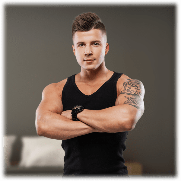 SideDeal 5Pack Men's Assorted Heavyweight Ribbed Tank Top