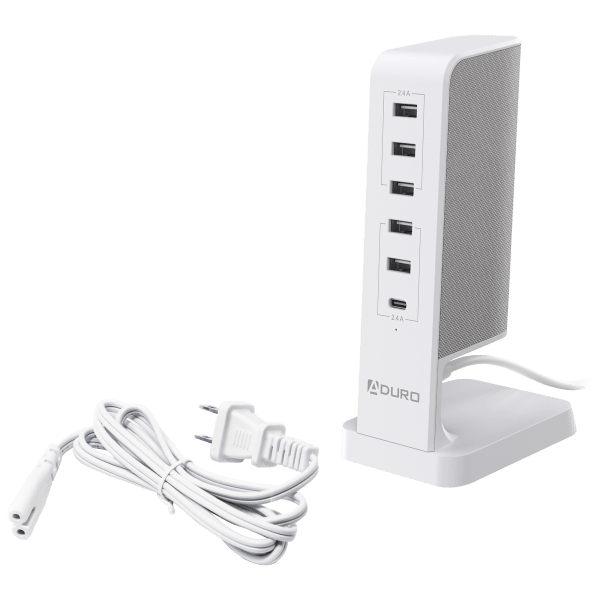 Morningsave Aduro Powerup Flair Charging Station With Usb Ports