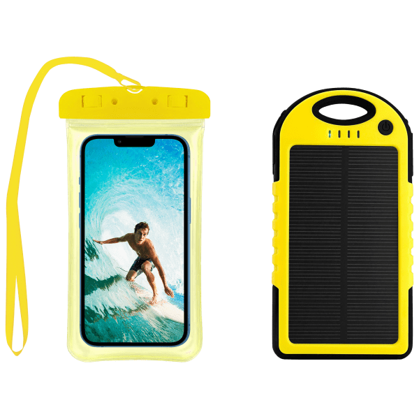 Ciana Waterproof Phone Case with 5000 MAH Solar MorningSave