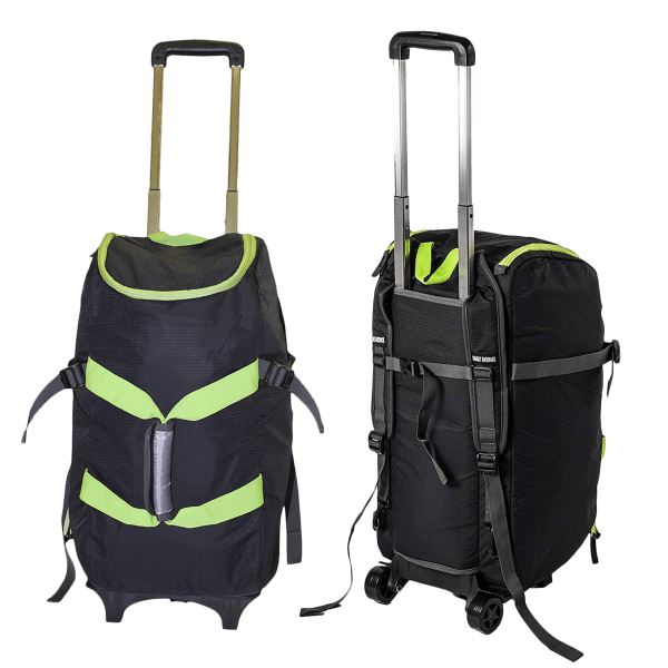 MorningSave dbest 4in1 Rolling Luggage/Duffel/Backpack/Dolly