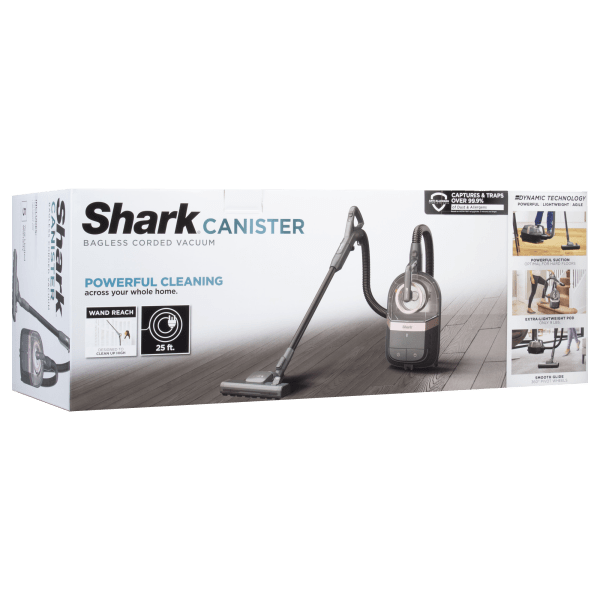 MorningSave Shark Canister CV101 Bagless Corded Vacuum