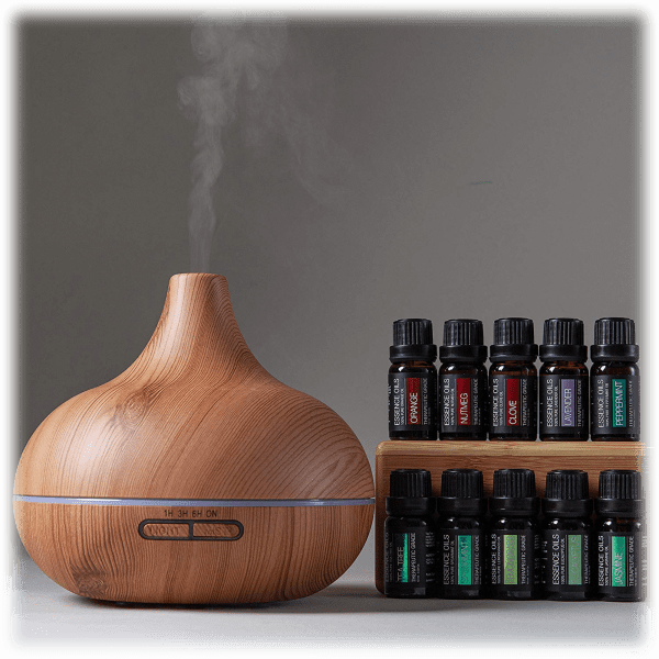 SideDeal Pure Daily Care Ultimate Aromatherapy Diffuser with 10 Oils