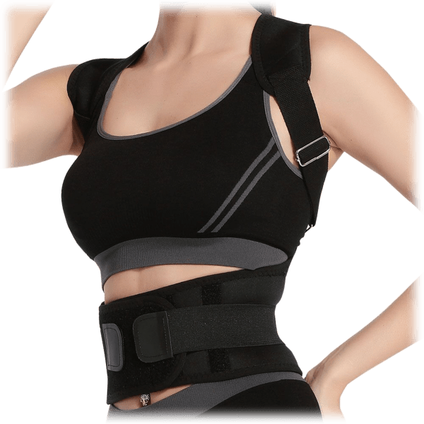 MorningSave Adjustable PostureSupport Brace and Belt