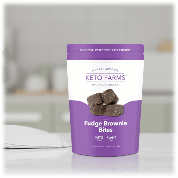 Meh 60Pack Earthside Farms IndividuallyWrapped Keto Brownie Bites