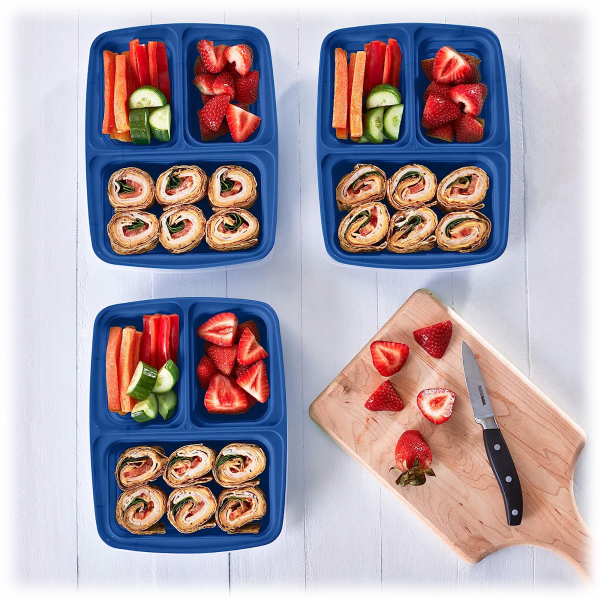 MorningSave: 20-Pack: Dash Meal Prep Trays with Lids