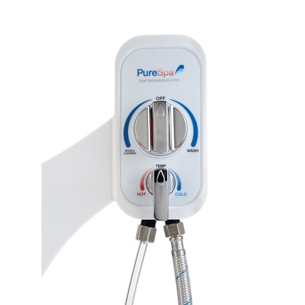 MorningSave Brondell PureSpa Dual Temperature Bidet Attachment