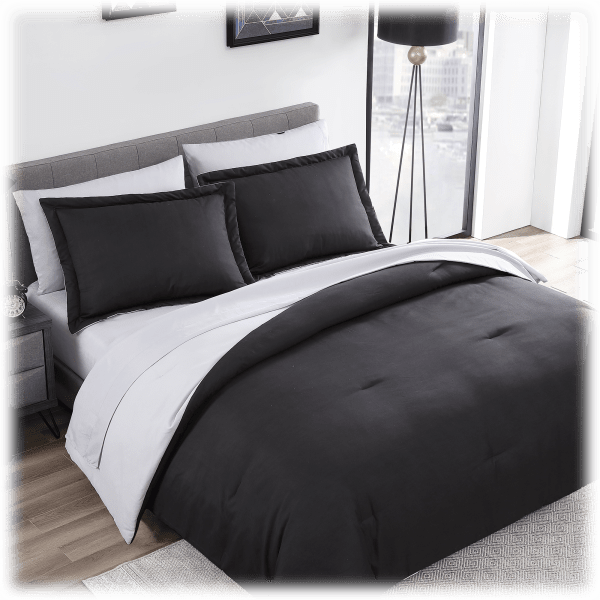 The Nesting Company Chestnut Reversible 7 Piece Bed in a Bag Comforter Set