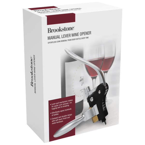 MorningSave Brookstone Manual Wine Opener