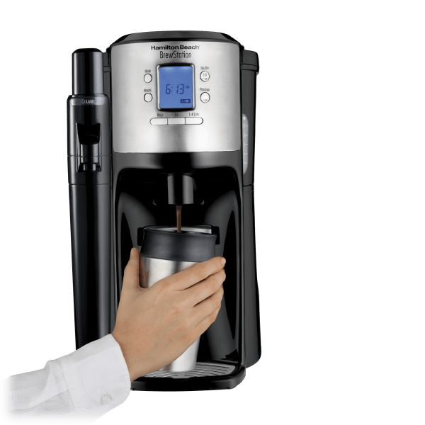 MorningSave Hamilton Beach Brew Station Coffee Maker with Flavor Dispenser