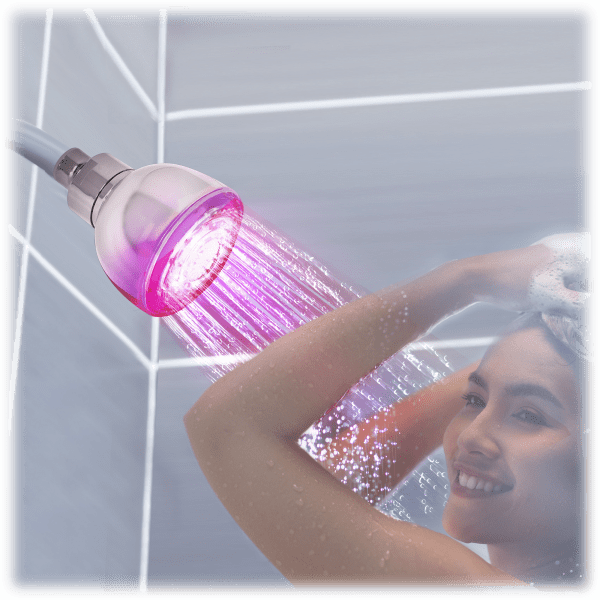 MorningSave Tech Theory Illuminated Color Changing Led Shower Head