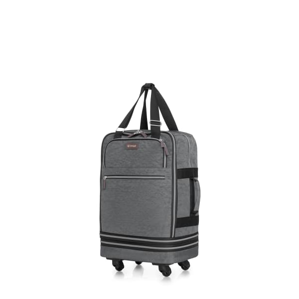 MorningSave Biaggi Zipsak Boost! Expandable Carry On 22" Expands to 28"