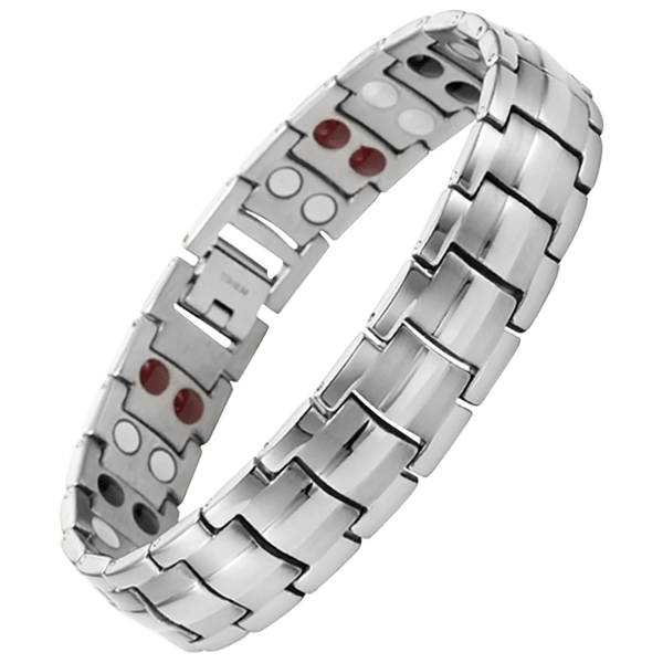 MorningSave Titan Stainless Steel Energy Therapy Bracelet For