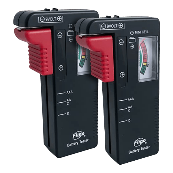 MorningSave Flipo Large & Small Battery Storage Case Bundle