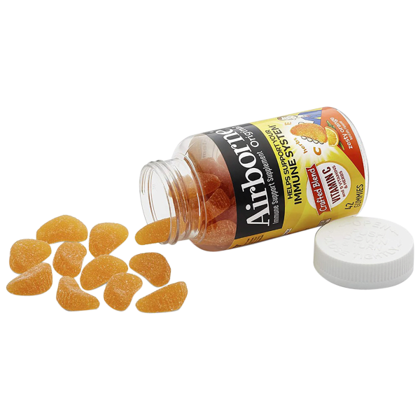 MorningSave 2Pack 42Count Ariborne Zesty Orange Vitamin C Gummies