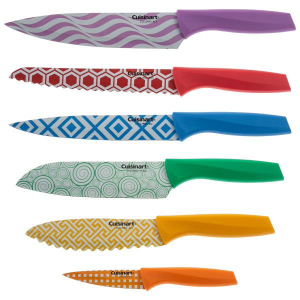 MorningSave: Cuisinart 6-Piece Classic German Steel Knife Set with Blade  Covers