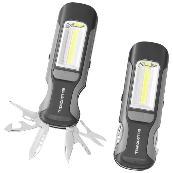 MorningSave 2Pack Bell + Howell 7in1 MultiTool and Light