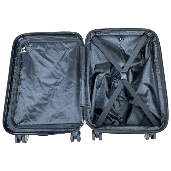MorningSave: Isaac Mizrahi Putnam 3-Piece Hardside Spinner Luggage Set
