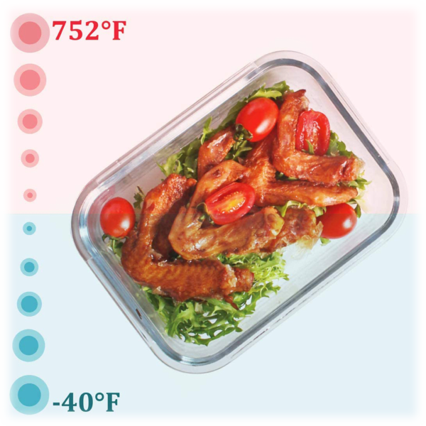 SideDeal: Ailtech 18 Piece Borosilicate Glass Food Storage with