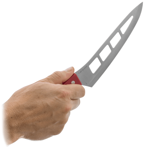 MorningSave ONLINE EXCLUSIVE Mad Hungry 4Piece Air Blade Knife Set and Knish Sharpener