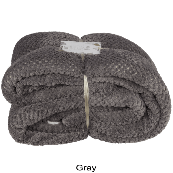 MorningSave Fluffy Reversible QueenSized Sherpa Throw Blanket by