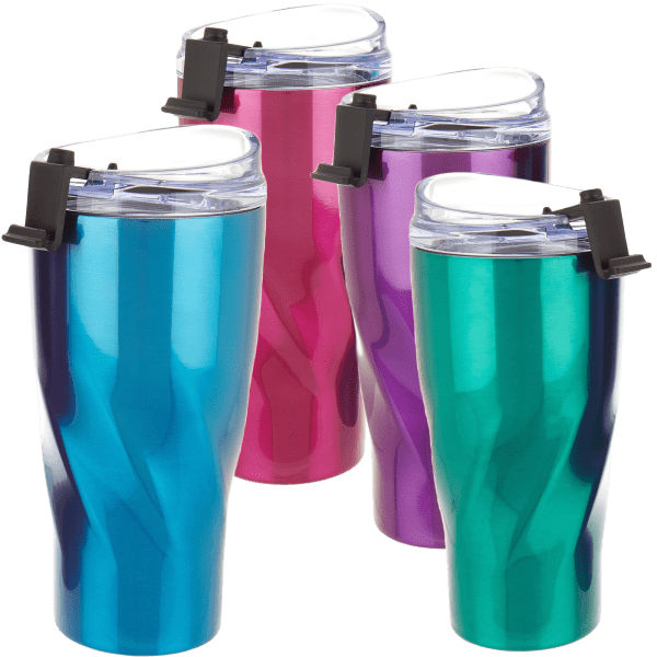 MorningSave: 4-Pack: Primula 14oz Peak Insulated Tumblers