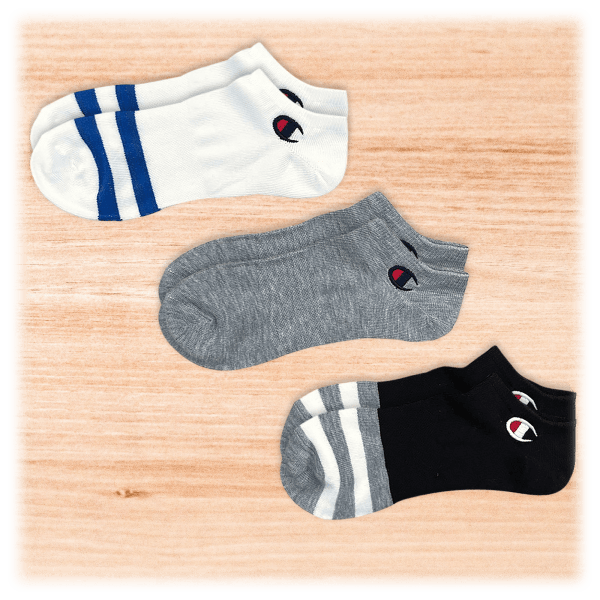 MorningSave 6Pack Champion Men's NoShow Socks