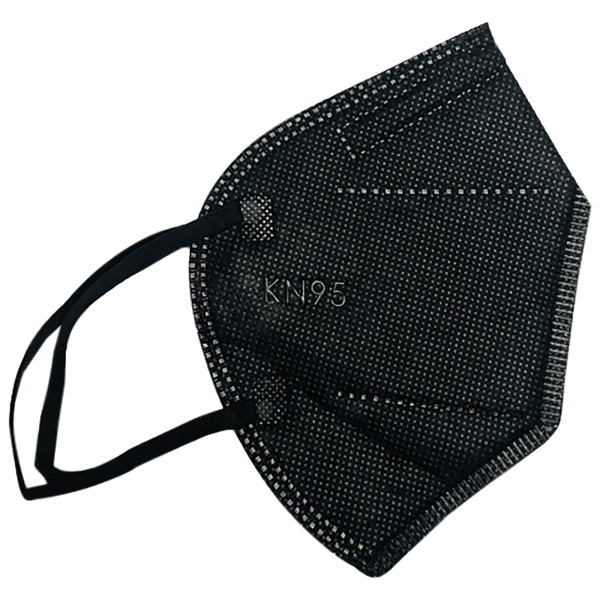SideDeal 40Pack Black KN95 Masks