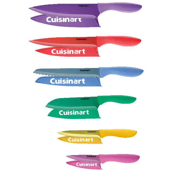 MorningSave Cuisinart 6Piece Metallic Knife Set