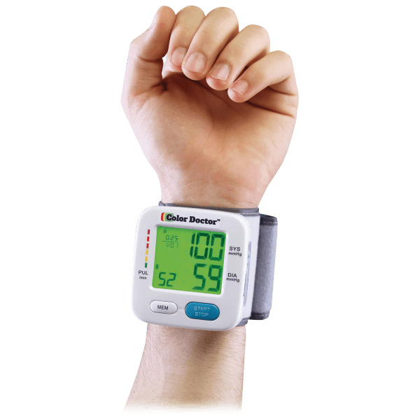 MorningSave Color Doctor Blood Pressure Monitor Deluxe As Seen on TV