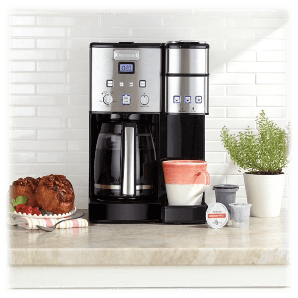 Cuisinart Coffee Center 12-Cup Coffee Maker and Single Serve Brewer -Black