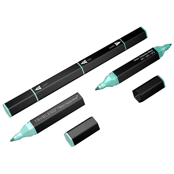 SideDeal 24Piece Set Spectrum Noir Professional TriBlend Alcohol