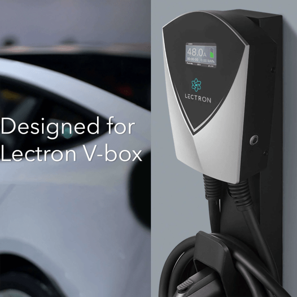 MorningSave: Lectron Pedestal and Dock for EV Charging Station